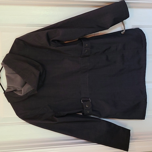 Free Tech Gray Rain Jacket - Picture 2 of 6